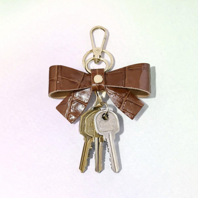 Porte Clés cuir "Décoration de Sac"