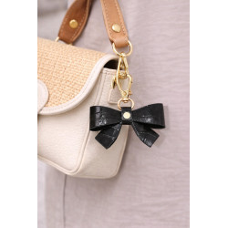 Porte Clés cuir "Décoration de Sac"