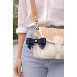 Porte Clés cuir "Décoration de Sac"