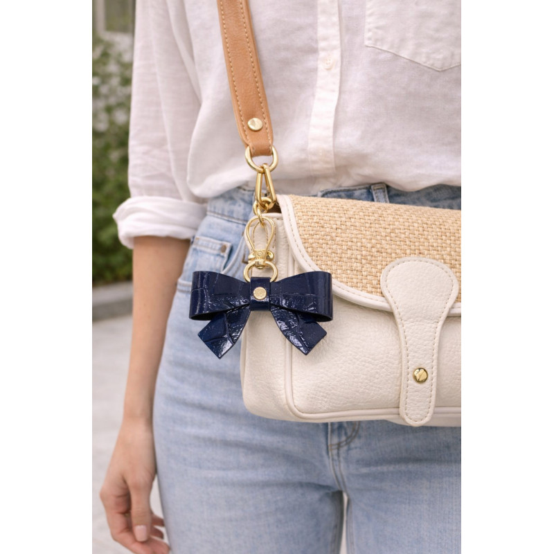 Porte Clés cuir "Décoration de Sac"