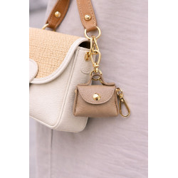 Porte Clés Cuir " Décoration Sac "