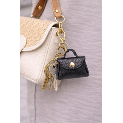 Porte Clés Cuir " Décoration Sac "