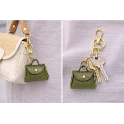 Porte Clés Cuir " Décoration Sac "