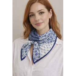 Foulards Carré de Luxe " Motifs Géométrique "