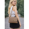 sac bandoulière cuir grainé femme