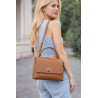 sac bandoulière cuir grainé femme