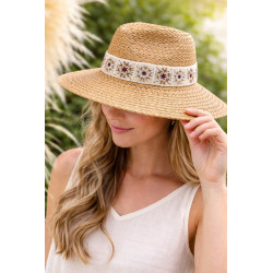 Chapeau Paille Ajustable