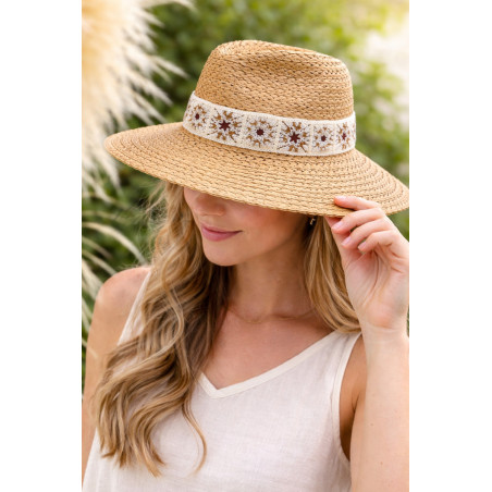 Chapeau Paille Ajustable
