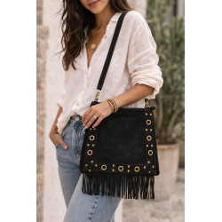 Sac femme à franges bohème chic – Sac bandoulière tendance et élégant