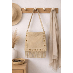 Sac femme à franges bohème chic – Sac bandoulière tendance et élégant