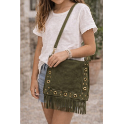Sac femme à franges bohème chic – Sac bandoulière tendance et élégant
