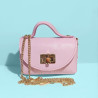 Sac à main femme mini – sac bandoulière chic avec chaîne, accessoire élégant et tendance
