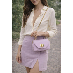 Sac à main femme mini – sac bandoulière chic avec chaîne, accessoire élégant et tendance