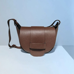 Sac bandoulière femme grand modèle – Élégance urbaine & cuir grainé tendance