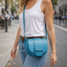 Sac bandoulière femme grand modèle – Élégance urbaine & cuir grainé tendance