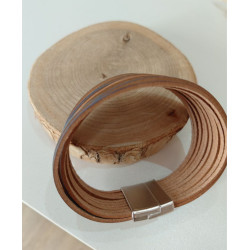 Bracelet femme multi-rangs tendance – Bracelet manchette élégant