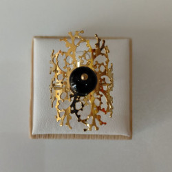 Bague design ajourée ajustable – Bijou femme élégant et tendance