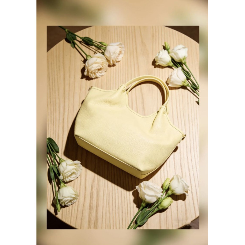 Sac à main femme cuir souple avec bandoulière – Sac élégant et tendance