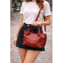Sac à main femme cuir souple avec bandoulière – Sac élégant et tendance