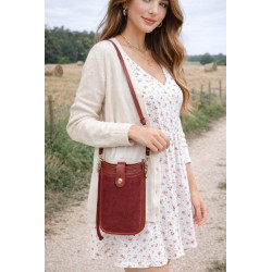Sac bandoulière femme compact – Pochette téléphone élégante