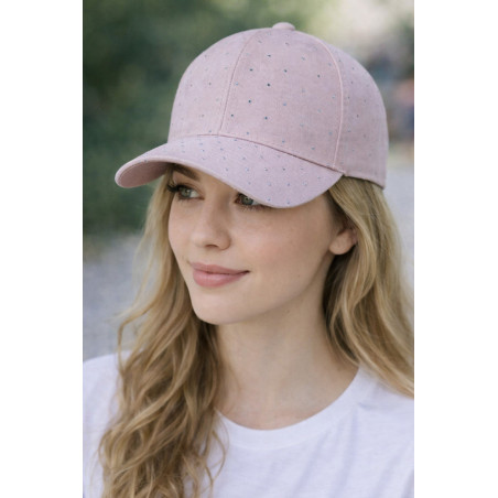 Casquette femme à strass – Style chic & tendance