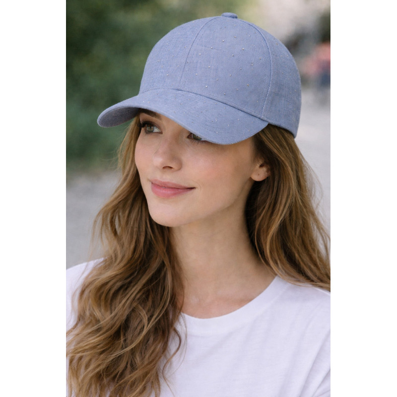 Casquette femme à strass – Style chic & tendance