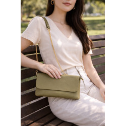 Sac bandoulière femme – Pochette élégante en cuir texturé