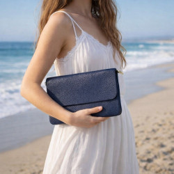 Sac bandoulière femme – Pochette élégante en cuir texturé