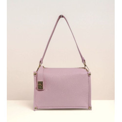 Sac bandoulière femme élégant – Petit sac structuré tendance avec détails métalliques – Format compact chic