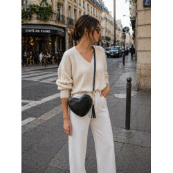 Sac cœur femme bandoulière – Petit sac chic et tendance