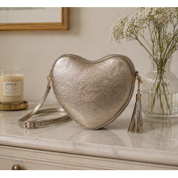 Sac cœur femme bandoulière – Petit sac chic et tendance