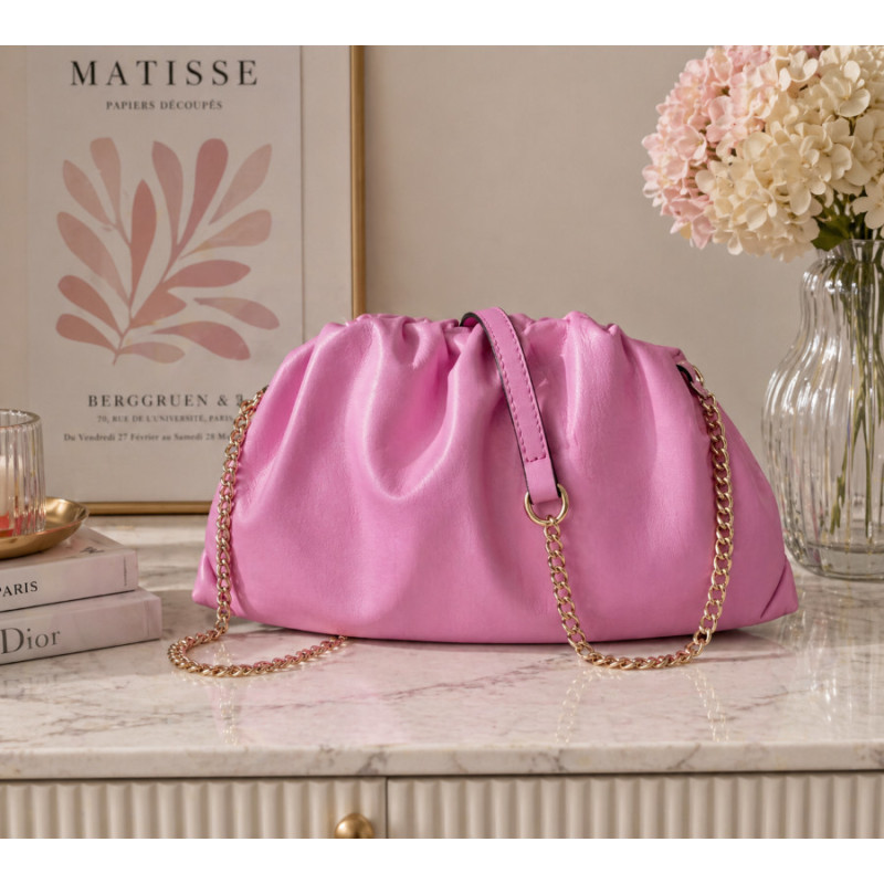 Sac pochette femme chic avec chaîne,  idéal soirée et quotidien