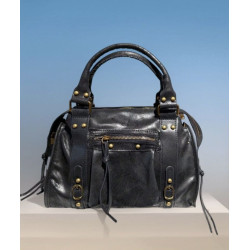 Sac à main femme effet cuir souple avec bandoulière – Sac tendance chic et pratique