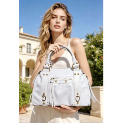 Sac à main femme effet cuir souple avec bandoulière – Sac tendance chic et pratique