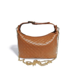 Sac à main matelassé femme avec chaîne dorée