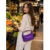 Sac à main matelassé femme avec chaîne dorée