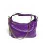 Sac à main matelassé femme avec chaîne dorée