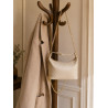 Sac à main matelassé femme avec chaîne dorée