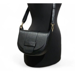 Sac Bandoulière Femme en Cuir Grainé – Petit Modèle