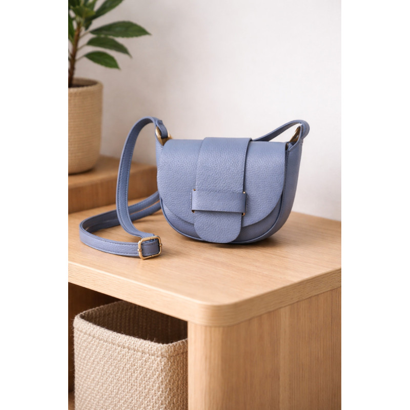 Sac Bandoulière Femme en Cuir Grainé – Petit Modèle