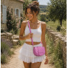 Sac Bandoulière Femme en Cuir Grainé – Petit Modèle