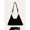 Sac bandoulière en daim souple femme – Grand sac tendance et élégant