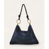 Sac bandoulière en daim souple femme – Grand sac tendance et élégant