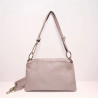 Sac bandoulière en cuir grainé femme – Pochette élégante et tendance