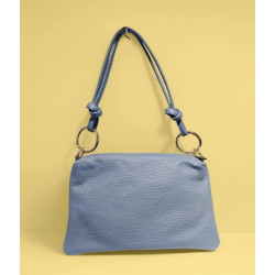 Sac bandoulière en cuir grainé femme – Pochette élégante et tendance