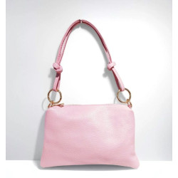 Sac bandoulière en cuir grainé femme – Pochette élégante et tendance