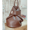 Sac à Dos Femme Cuir Véritable Réglable – Sac Convertible Porté Main