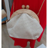 Sac Femme Effet Paille et Bois – Sac Bandoulière Élégant Esprit Bohème Chic