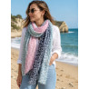 Écharpe Femme Motif Animal Multicolore 90 x 180 cm – Foulard Léger et Tendance