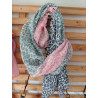Écharpe Femme Motif Animal Multicolore 90 x 180 cm – Foulard Léger et Tendance
